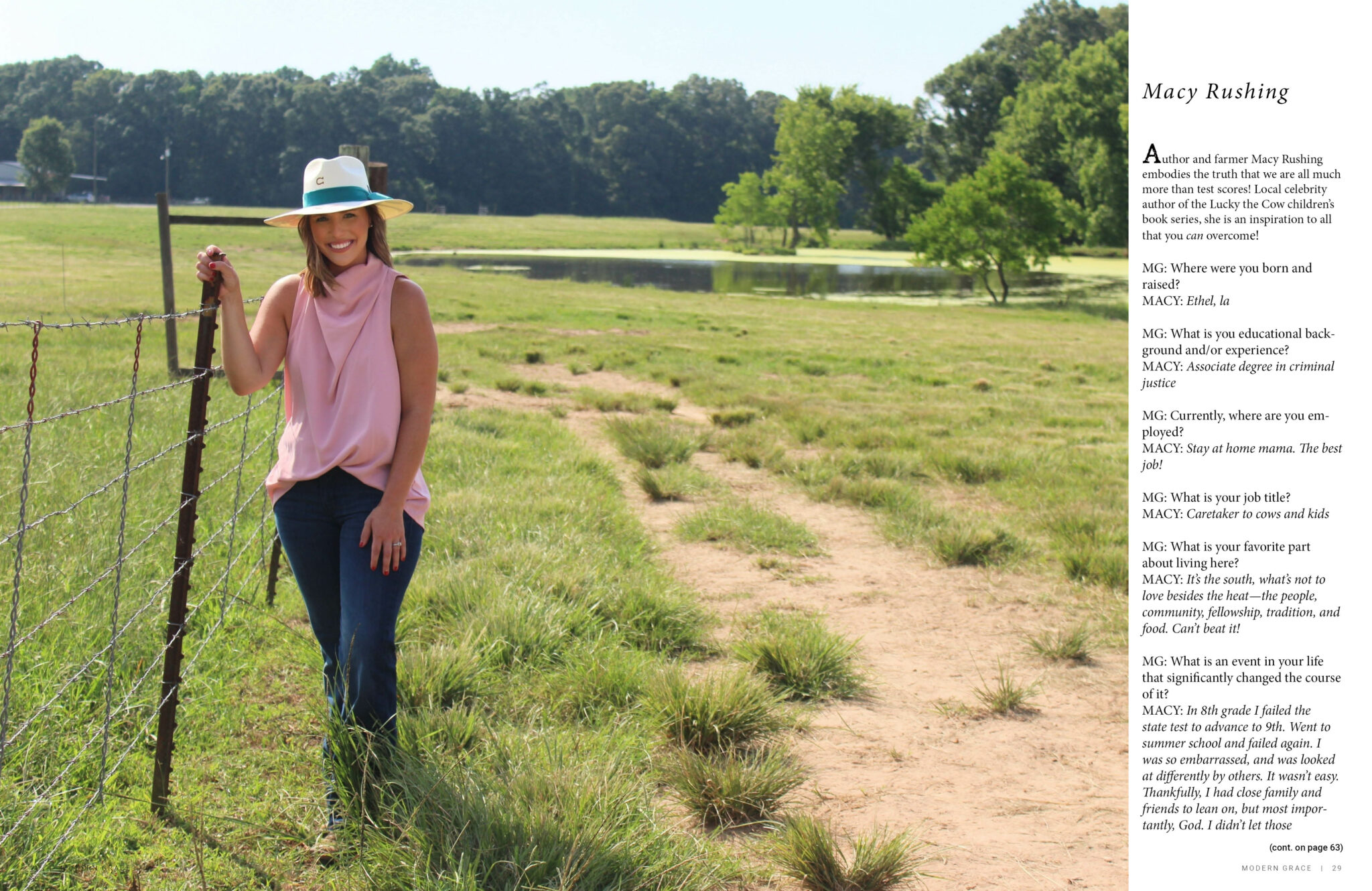 Inspirational Women – Macy Rushing - Modern Grace Magazine